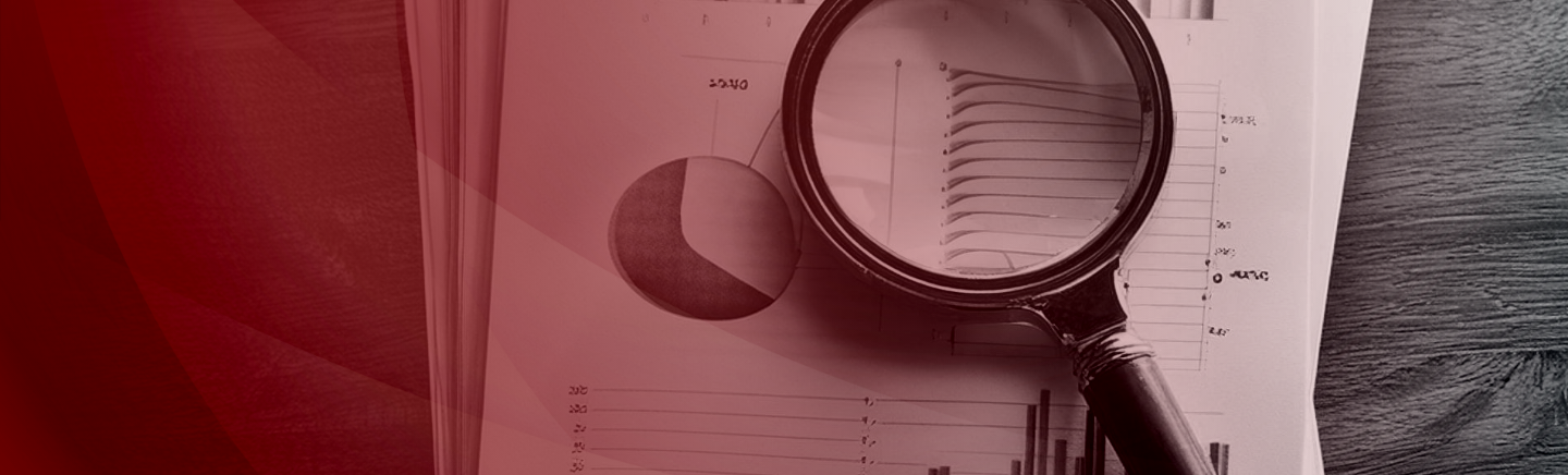 Banner que informa a missão da instituição como transparência