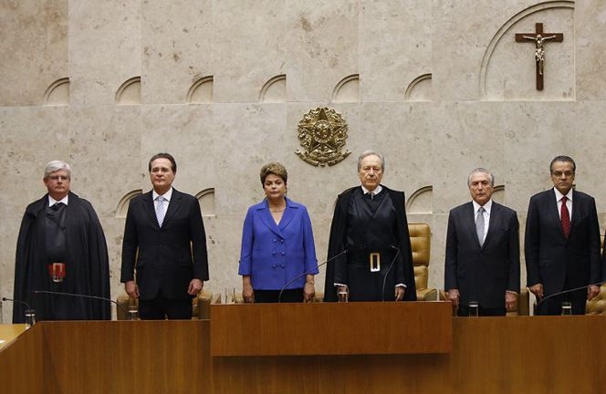 Ministros do STM participam da posse da nova presidência do STF
