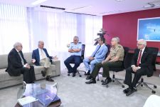 Ministro da Defesa é recebido no STM