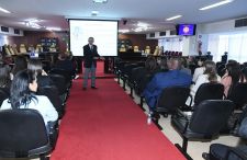 Estudantes de Direito de faculdade  do estado de São Paulo visitam o STM
