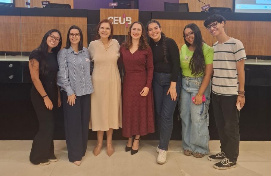 Ministra do STM participa de palestra no UniCEUB e destaca papel da Justiça Militar da União
