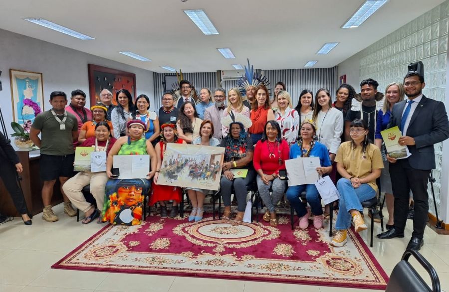 Presidente do STM recebe lideranças indígenas e reforça compromisso com a equidade e o diálogo