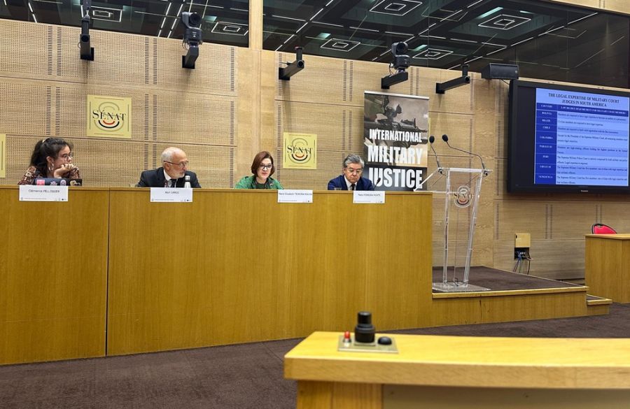 Presidente do STM defende fortalecimento da Justiça Militar em fórum internacional na França