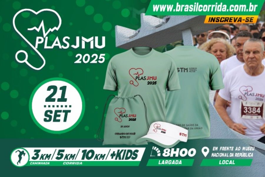 Corrida e Caminhada do PLAS/JMU abre pré-inscrições com novidade para o público infantil