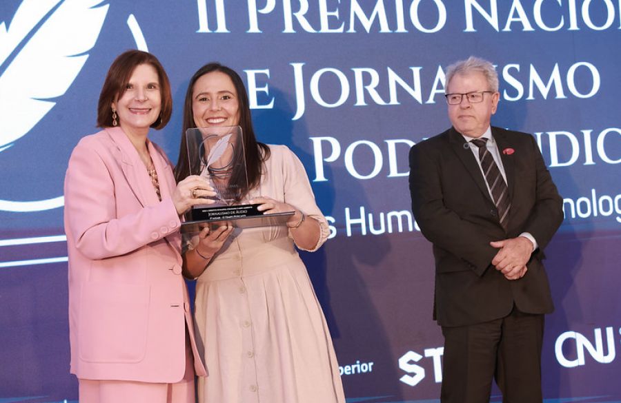 Judiciário celebra vencedores do 2º Prêmio Nacional de Jornalismo