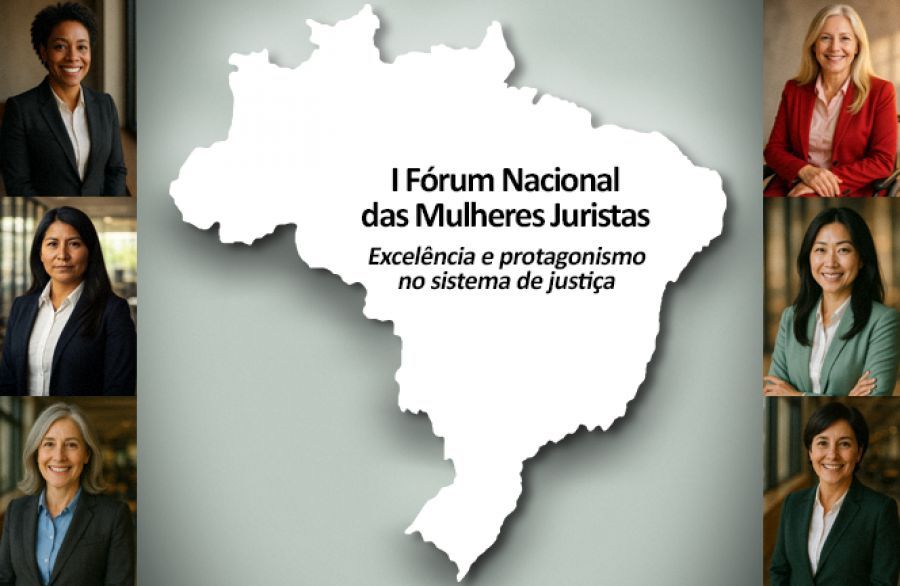 Participe do I Fórum Nacional das Mulheres Juristas nesta quinta-feira (27)