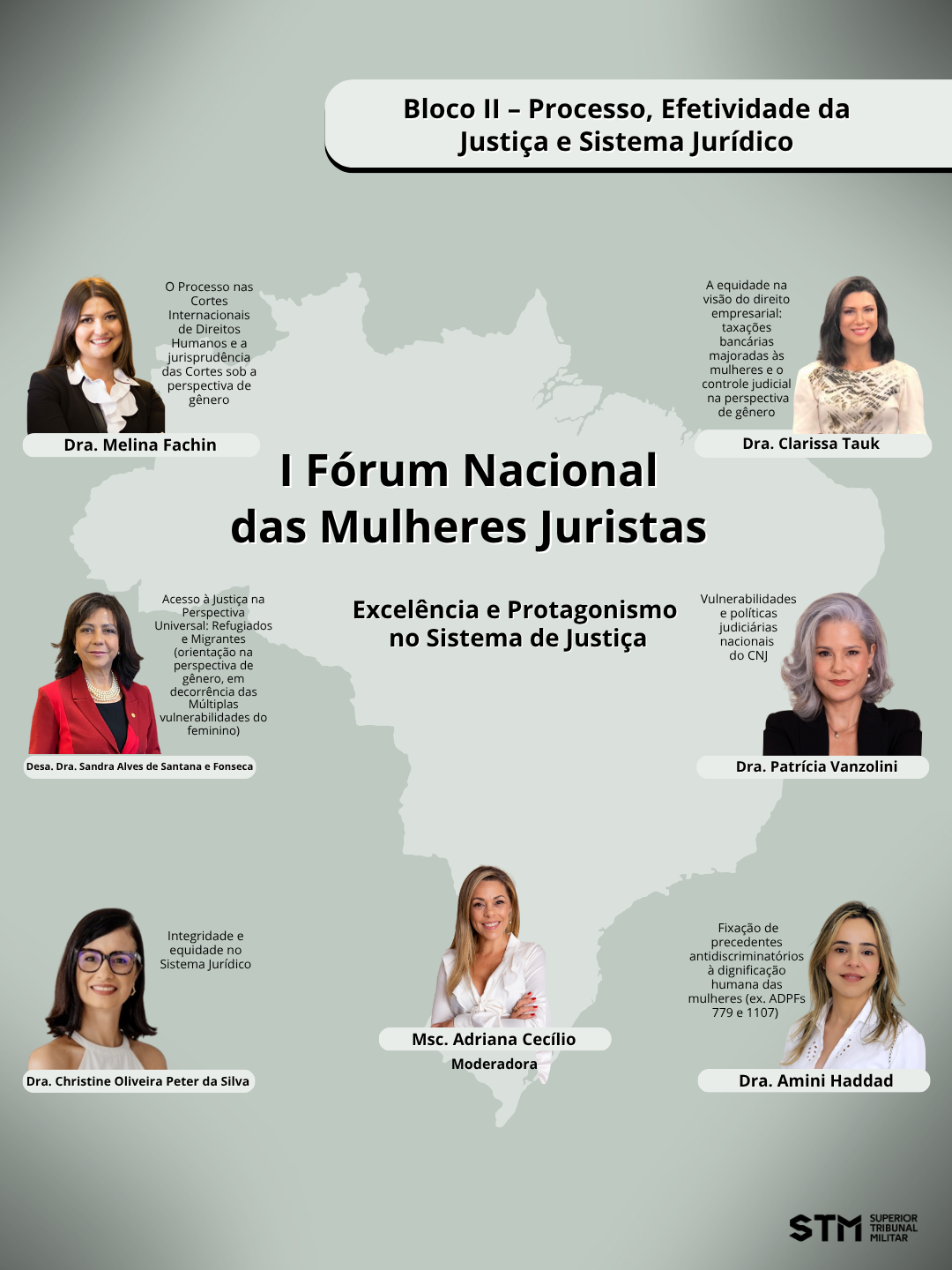 participe do i forum mulheres juristas