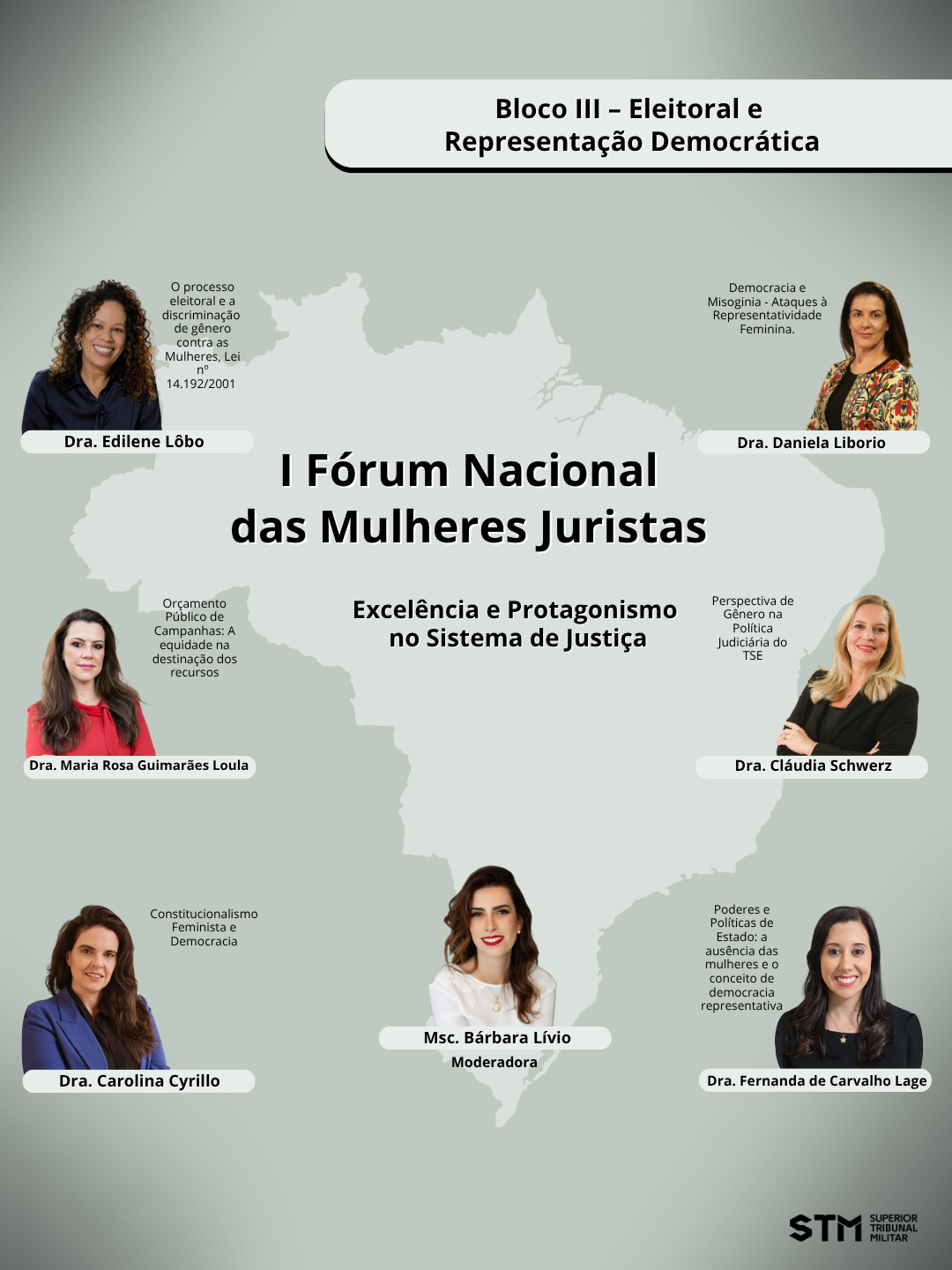 participe do i forum mulheres juristas