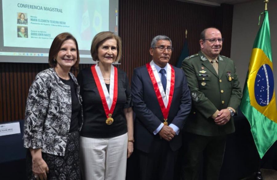 Ministros do STM participam no Peru de evento sobre Justiça Militar