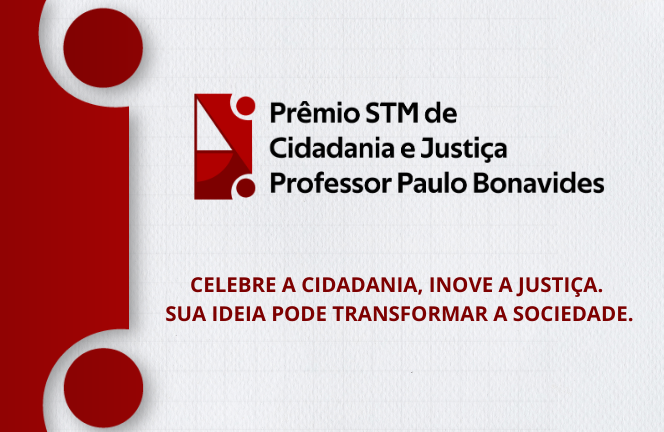 Inscrições Para o Prêmio Justiça e Cidadania Prof. Paulo Bonavides poderão ser feitas até o dia 1º de abril
