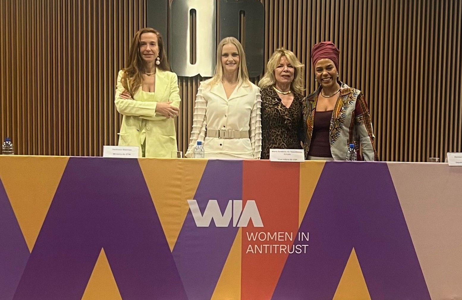 Ministra debate participação feminina em espaços de poder no WIA 2026