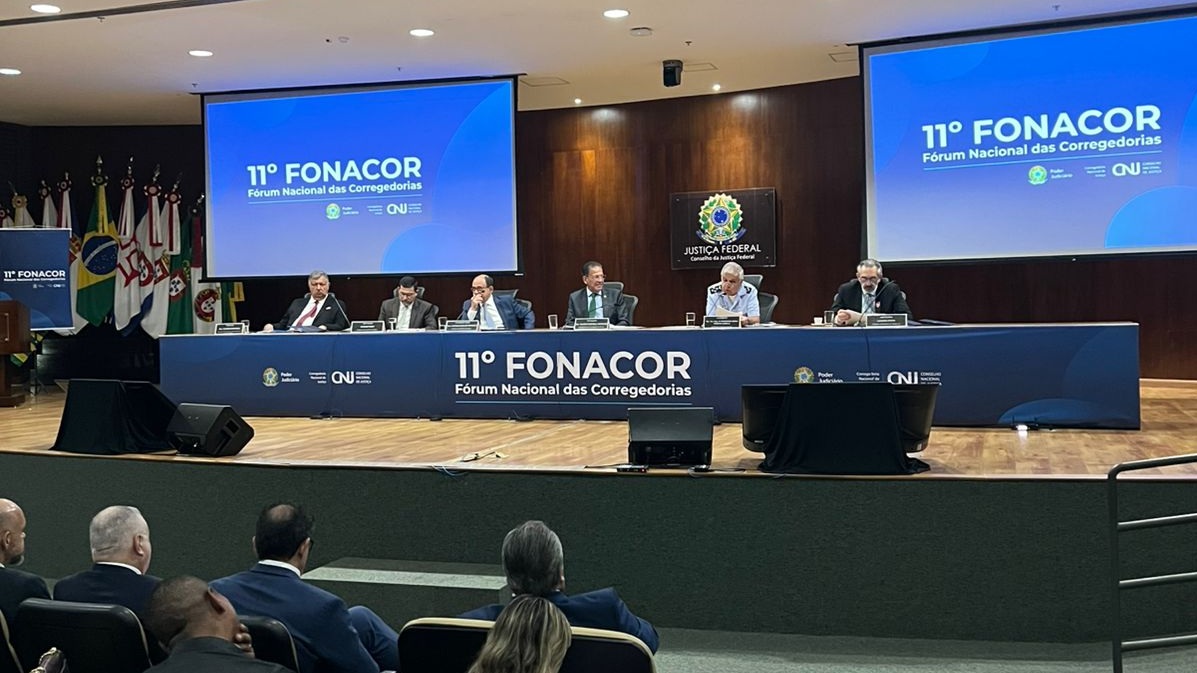 No Fonacor, ministro do STM destaca papel das corregedorias na confiança institucional