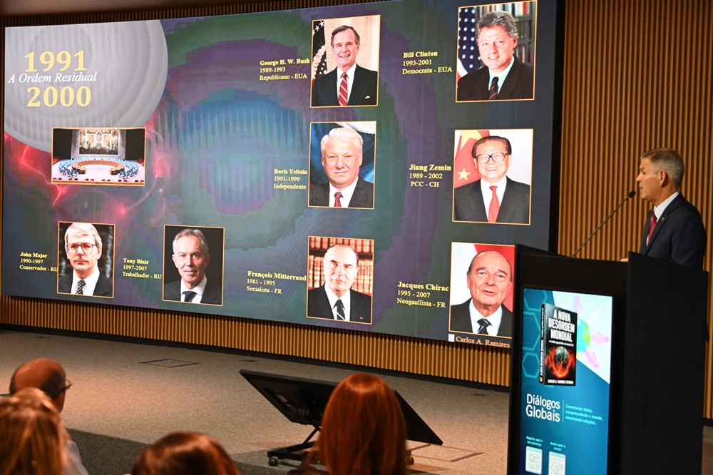 STM promove debate sobre geopolítica e impactos globais nas instituições democráticas