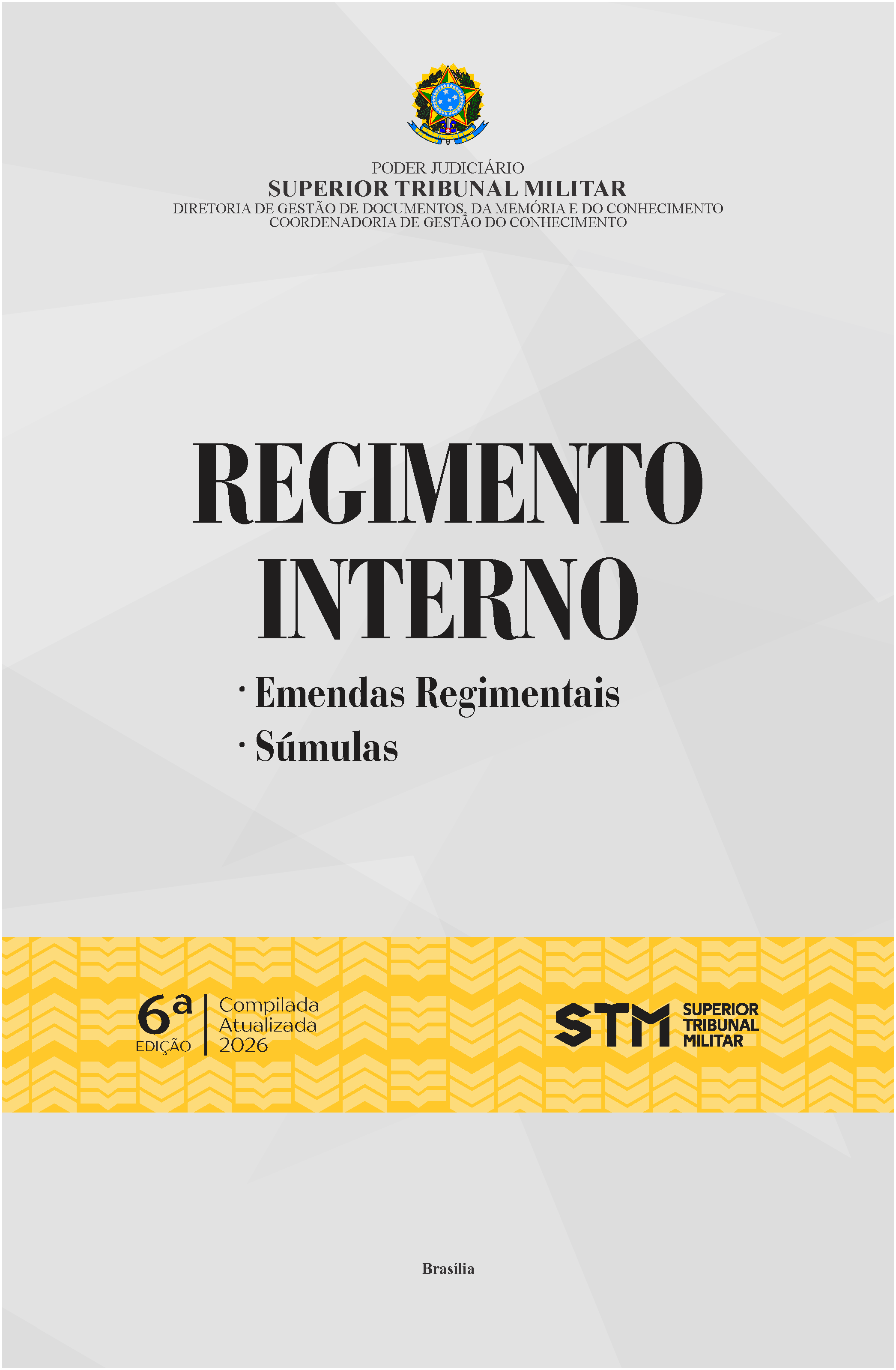 Regimento Interno - 6ª edição
